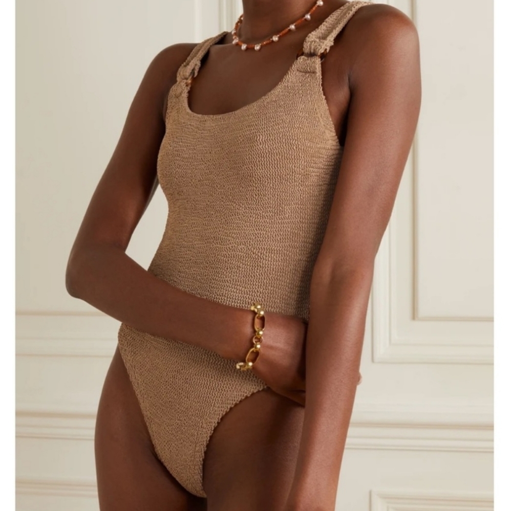 Hunza G Seersucker One Piece